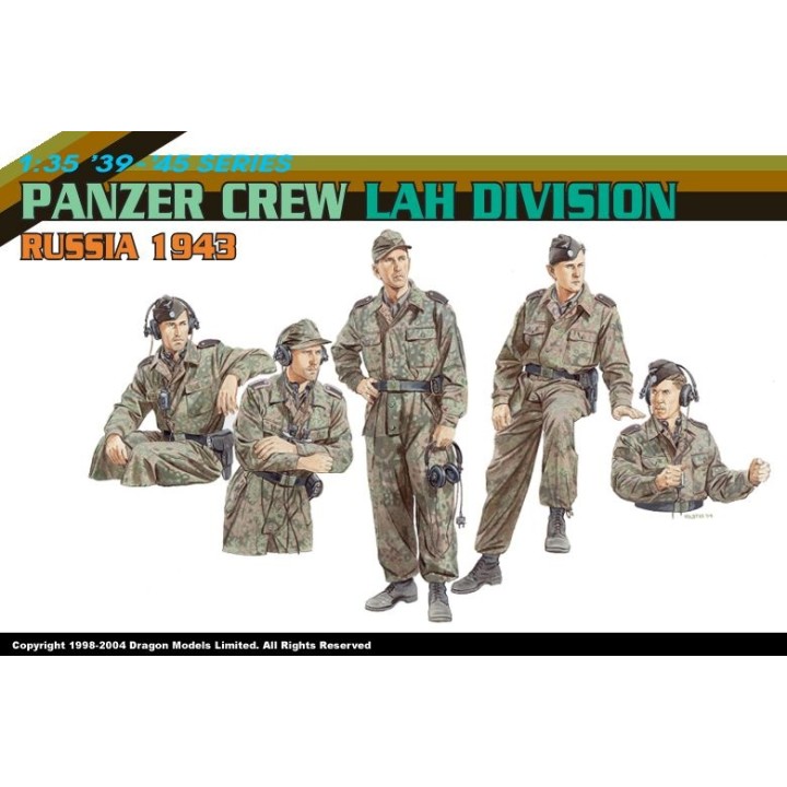 PANZER CREW RUSIA 1943 DRAGON 1/35
