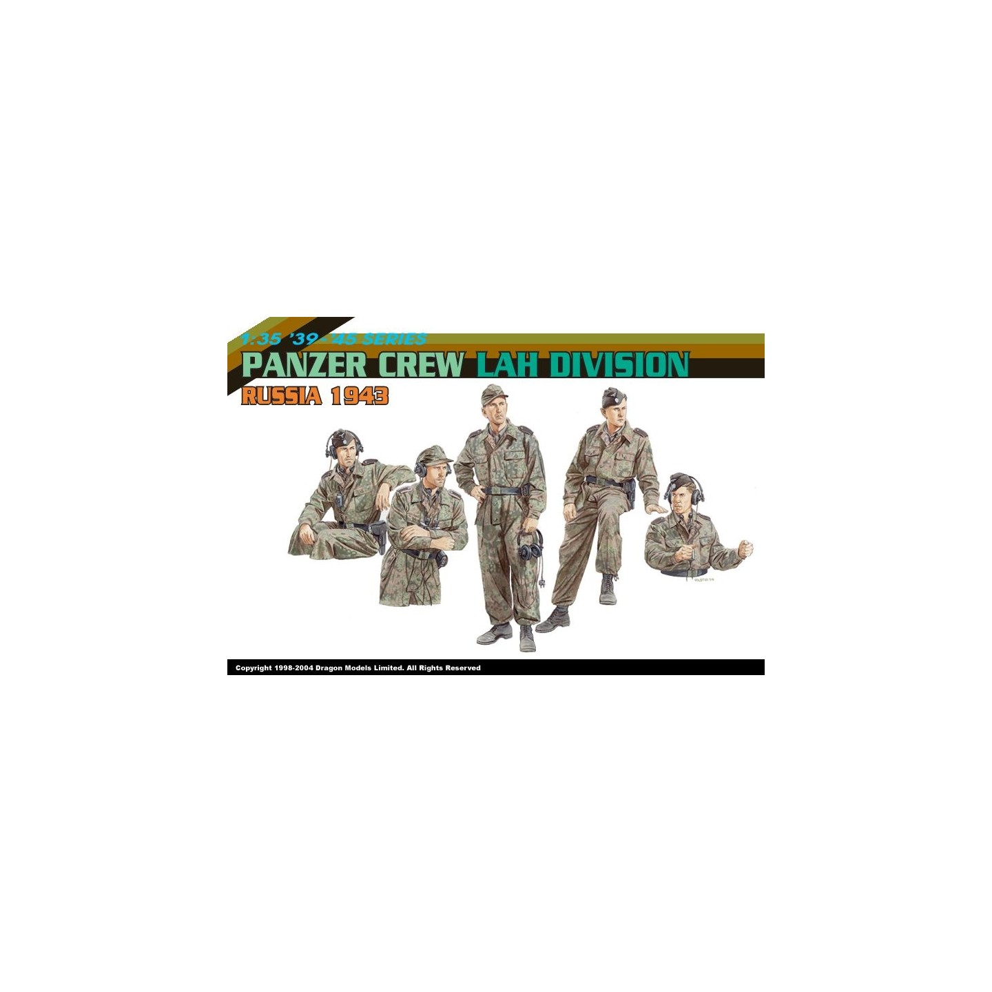 PANZER CREW RUSIA 1943 DRAGON 1/35