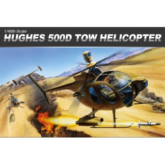HELICOPTERO HUGHES 500D ACADEMY 1/48