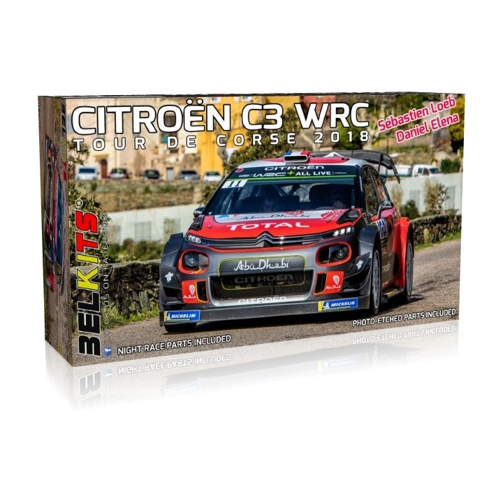 CITROEN C3 TOUR DE CORSE 2018 BELKITS 1/24