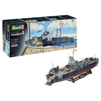 BARCO DE DESEMBARCO MARINA EEUU REVELL 1/144