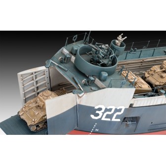 BARCO DE DESEMBARCO MARINA EEUU REVELL 1/144