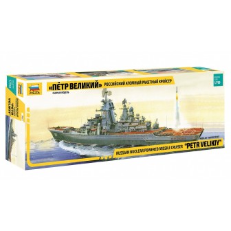 BARCO NUCLEAR RUSO PETR VELIKIY" ZVEZDA 1/700"