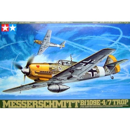 MESSERSCHMITT BF109E TAMIYA 1/48