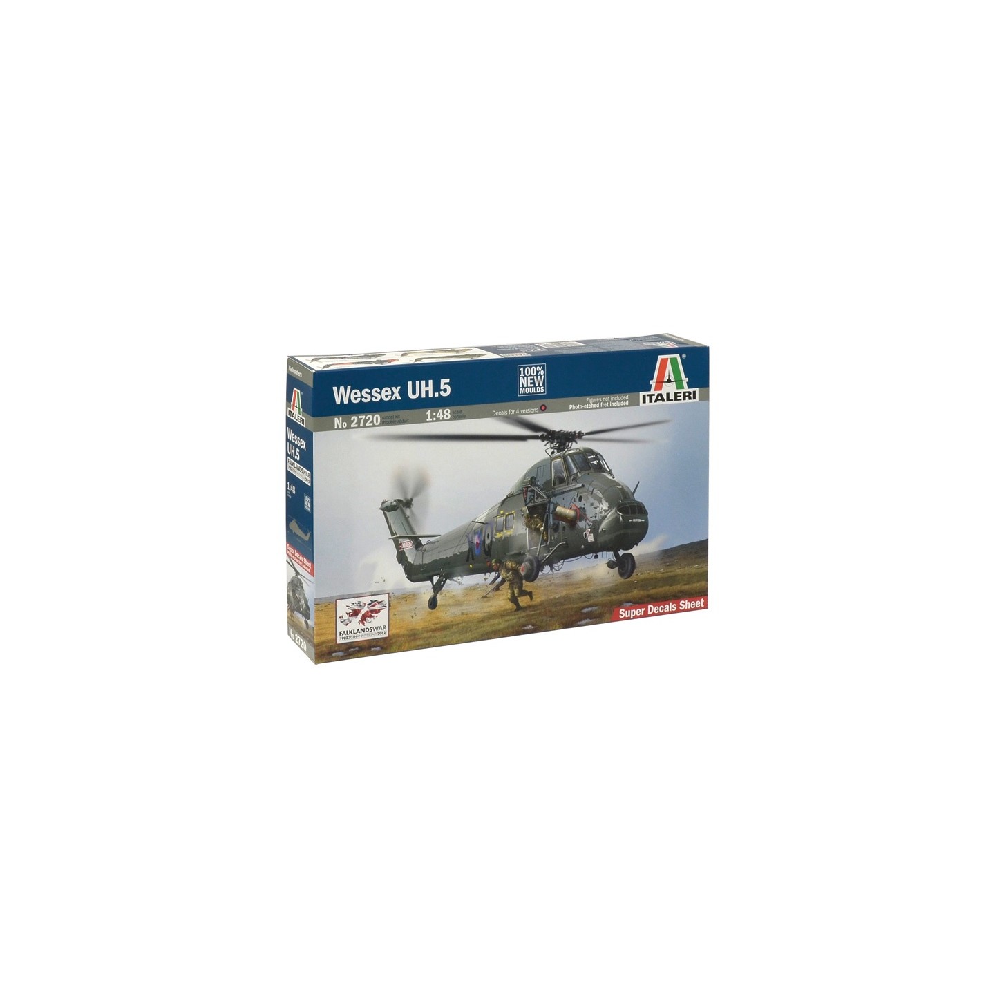 HELICOPTERO WESSEX UH5 ITALERI 1/48