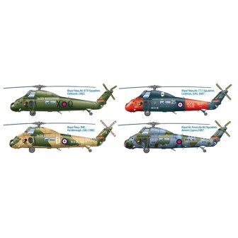 HELICOPTERO WESSEX UH5 ITALERI 1/48