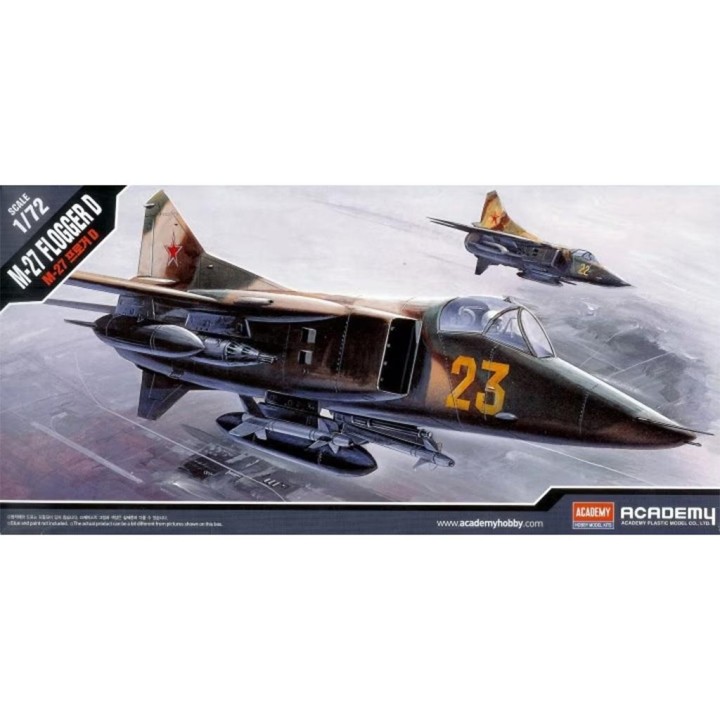 MIG-27 FLOGGER ACADEMY 12455 ESCALA 1/72"