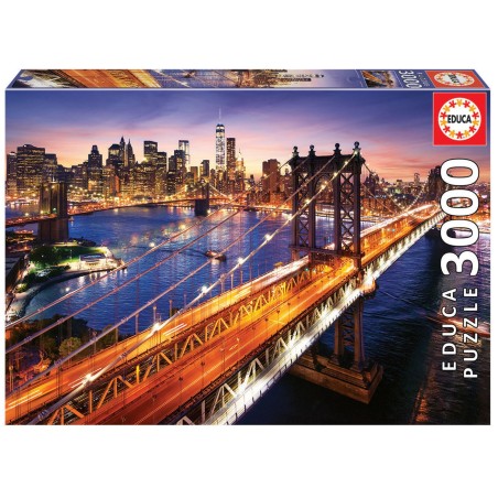 PUZZLE MANHATTAN ATARDECER 3000 EDUCA 18508