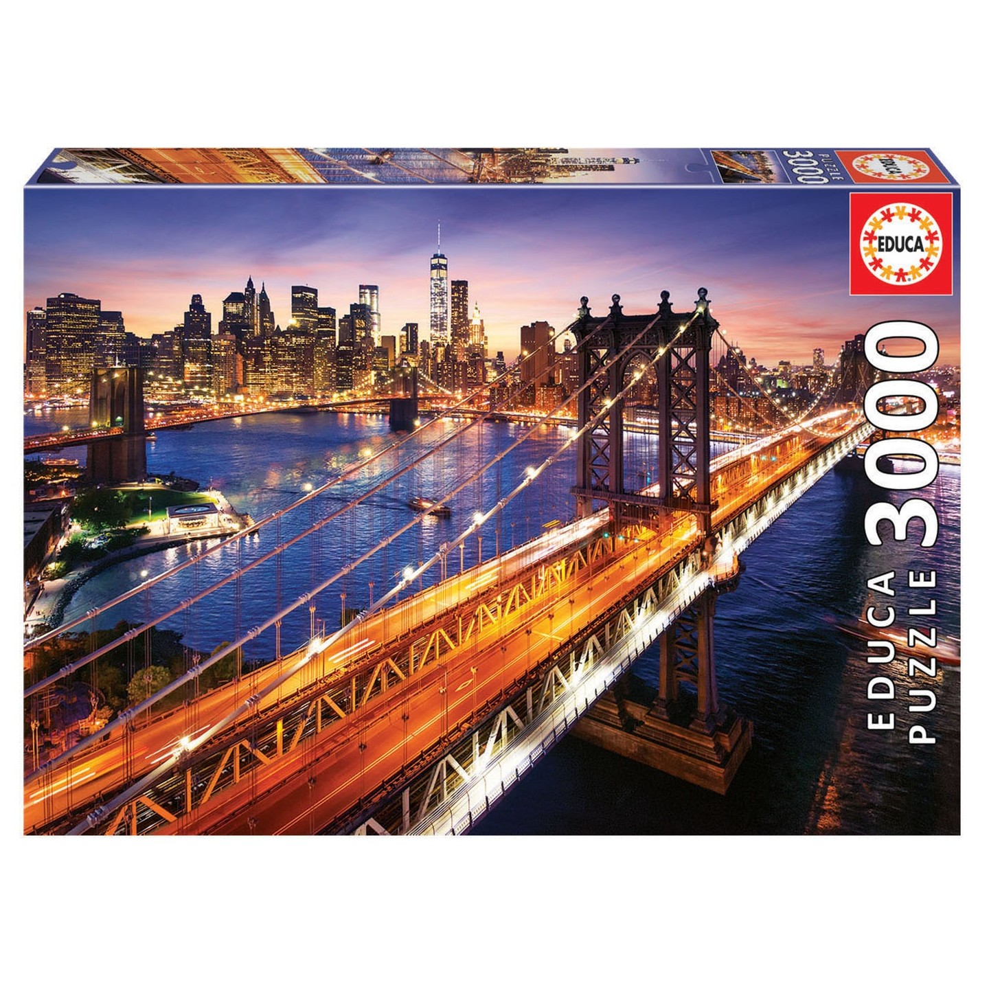 PUZZLE MANHATTAN ATARDECER 3000 EDUCA 18508