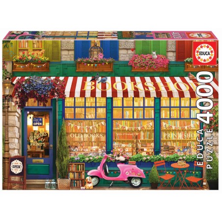 PUZZLE LIBRERIA VINTAGE 4000 EDUCA 185282