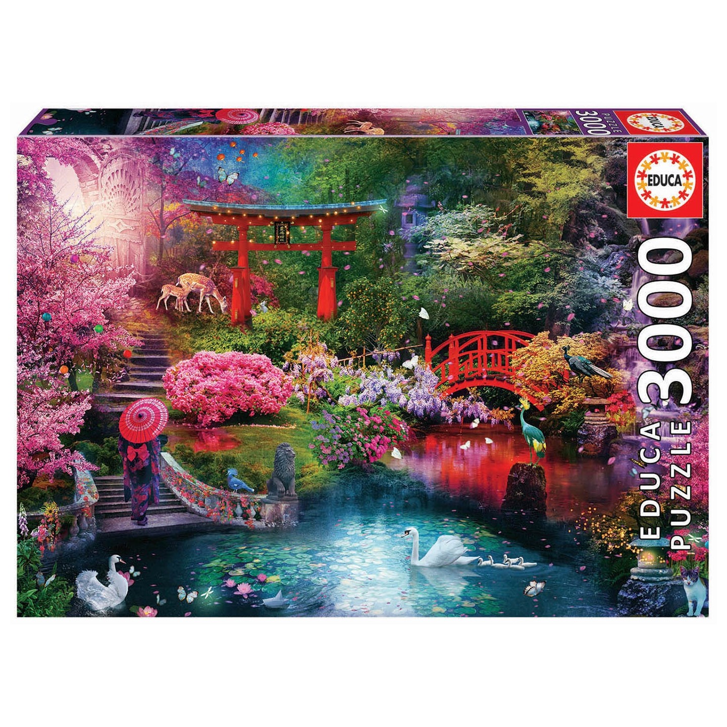 PUZZLE JARDIN JAPONES 3000 EDUCA 19282