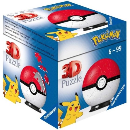 PUZZLE 3D POKEMON BALL RAVENSBURGER 11256
