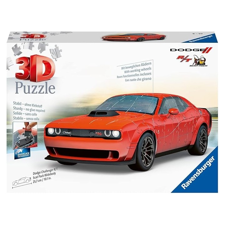 PUZZLE 3D DODGE CHALLENGER RAVENSBURGER 11284