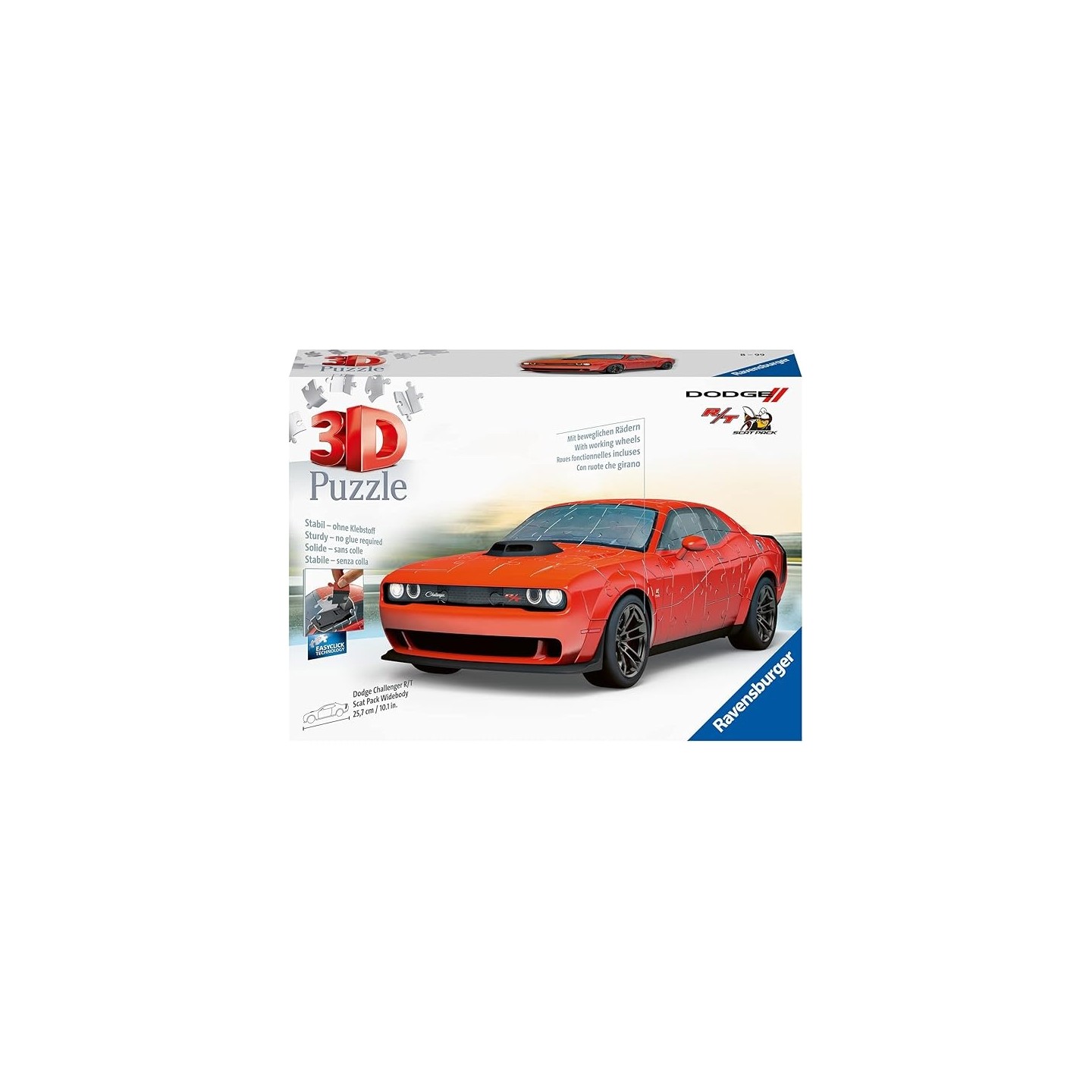 PUZZLE 3D DODGE CHALLENGER RAVENSBURGER 11284