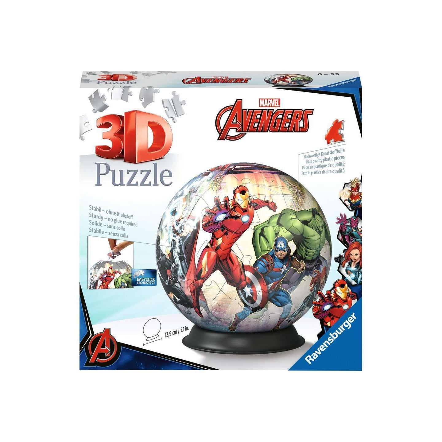 PUZZLE AVENGERS 3D RAVENSBURGER 11496