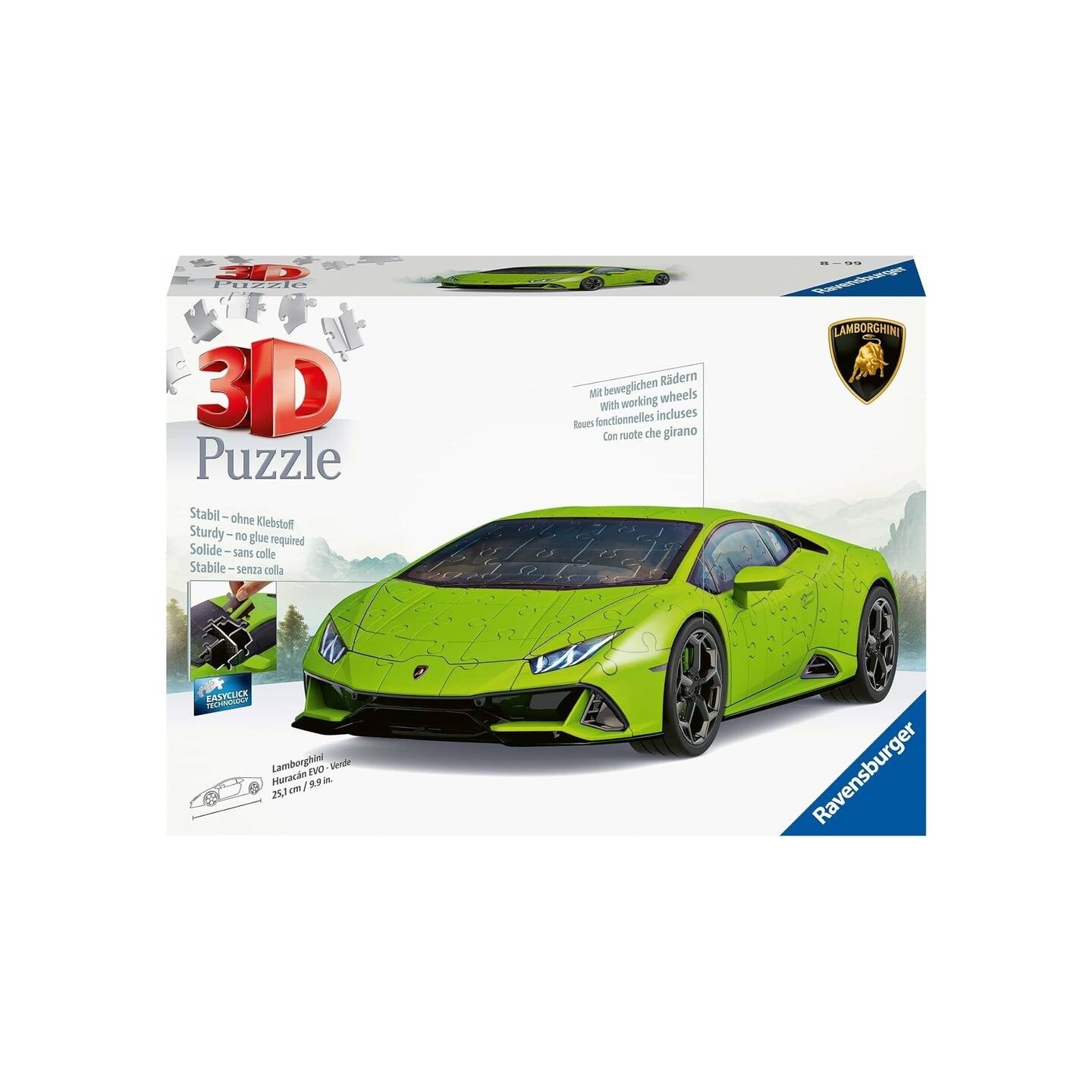 PUZZLE LAMBORGHINI HURACAN 3D RAVENSBURGER 11559