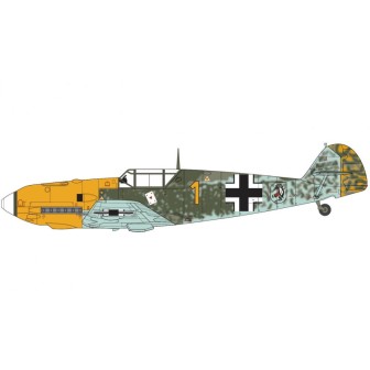 MESSERSCHMITT Me109E-4/E-1 AIRFIX A05120B ESCALA 1/48