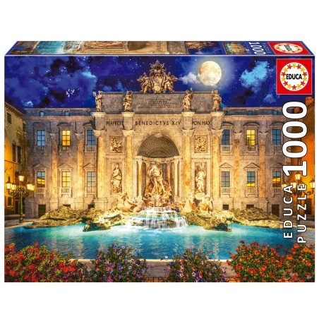 PUZZLE FONTANA DI TREVI 1000 EDUCA 19923