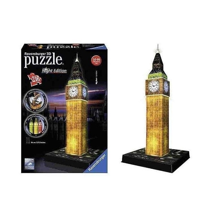 PUZZLE BIG BEN 3D RAVENSBURGER 125883