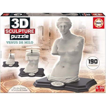 UZZLE VENUS DE MILO 3D EDUCA 16504