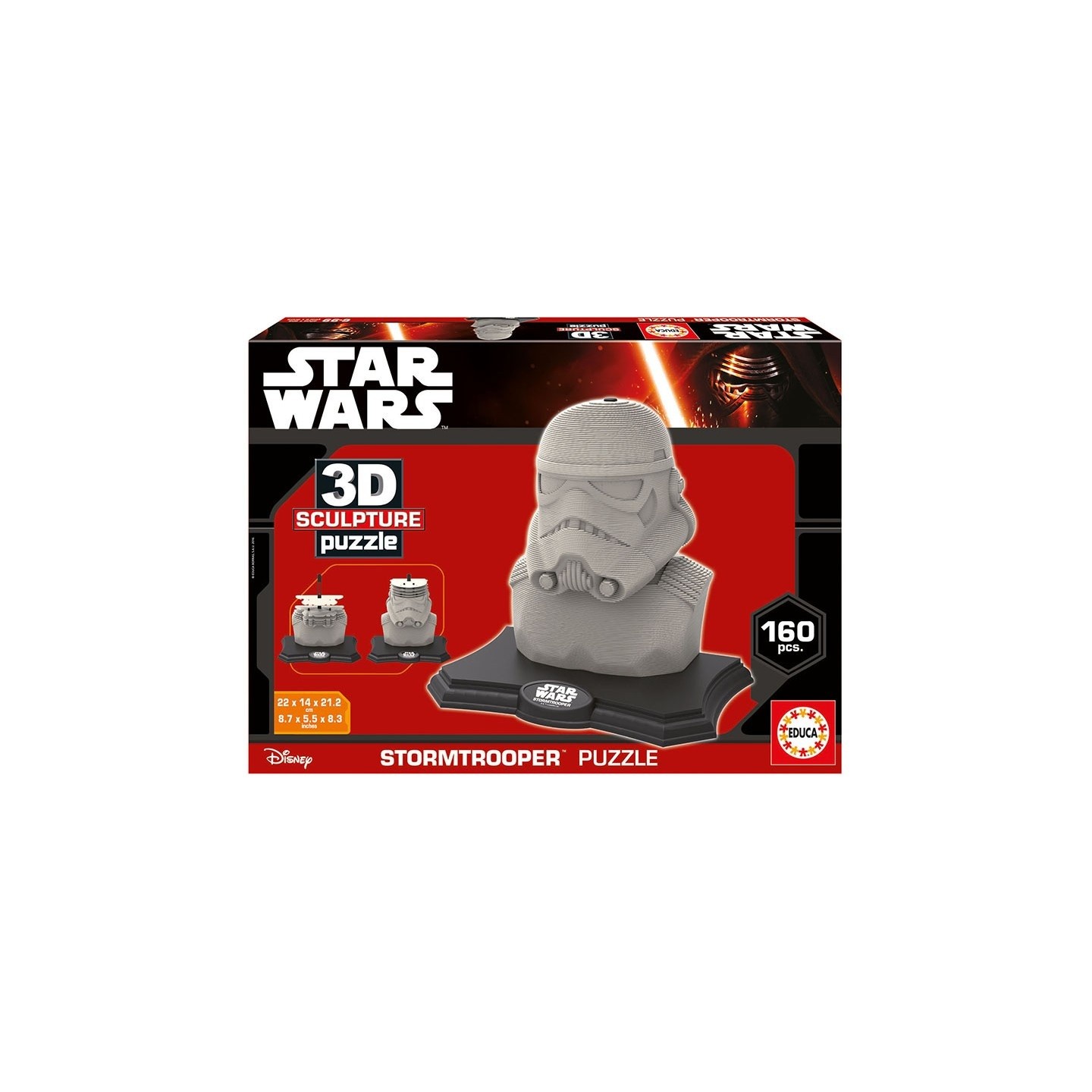 PUZZLE STORMTROOPER STAR WARS 3D EDUCA 16969