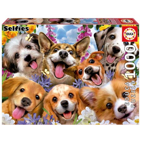 PUZZLE PERRITOS 1000 EDUCA 19931