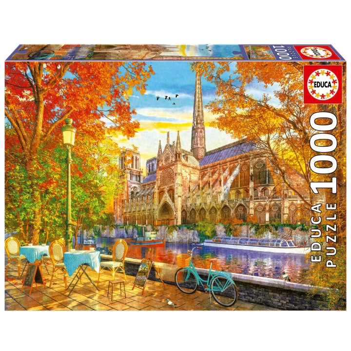 PUZZLE OTOÑO EN NOTRE DAME 1000 EDUCA 19936