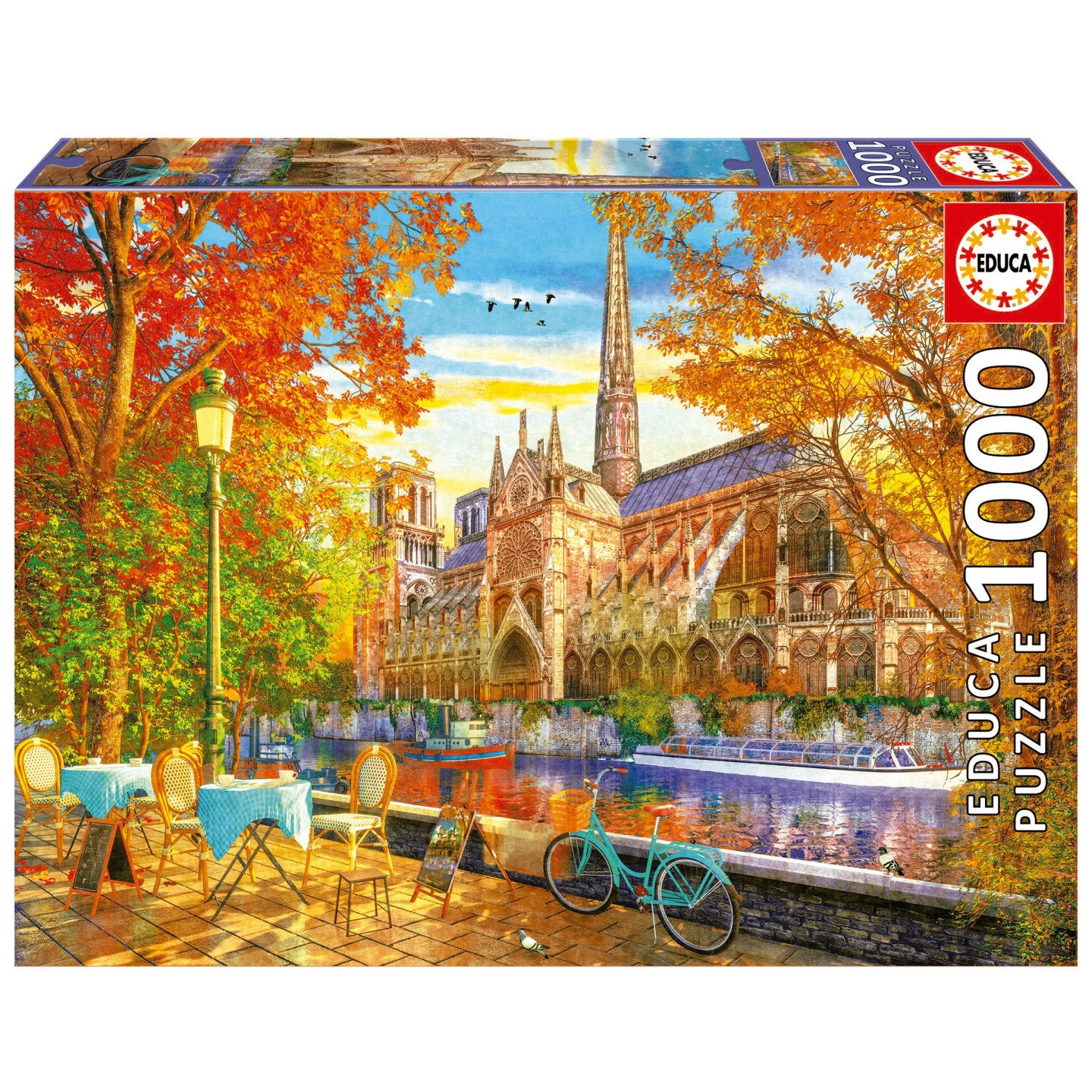 PUZZLE OTOÑO EN NOTRE DAME 1000 EDUCA 19936