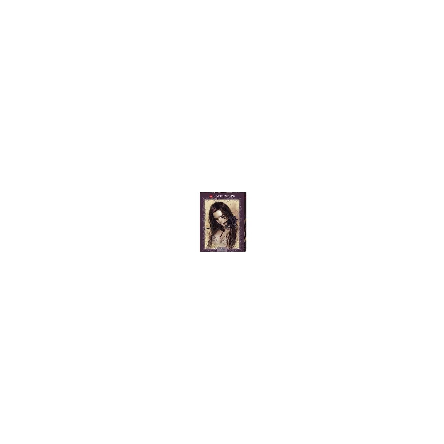 PUZZLE VICTORIA FRANCES, DARK ROSE 1000  HEYE 29430