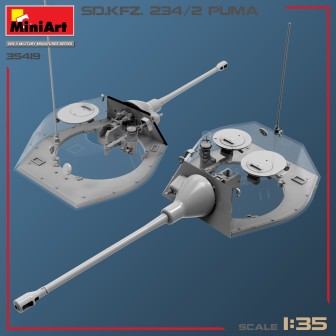 SD.KFZ.234/2 PUMA" MINIART"