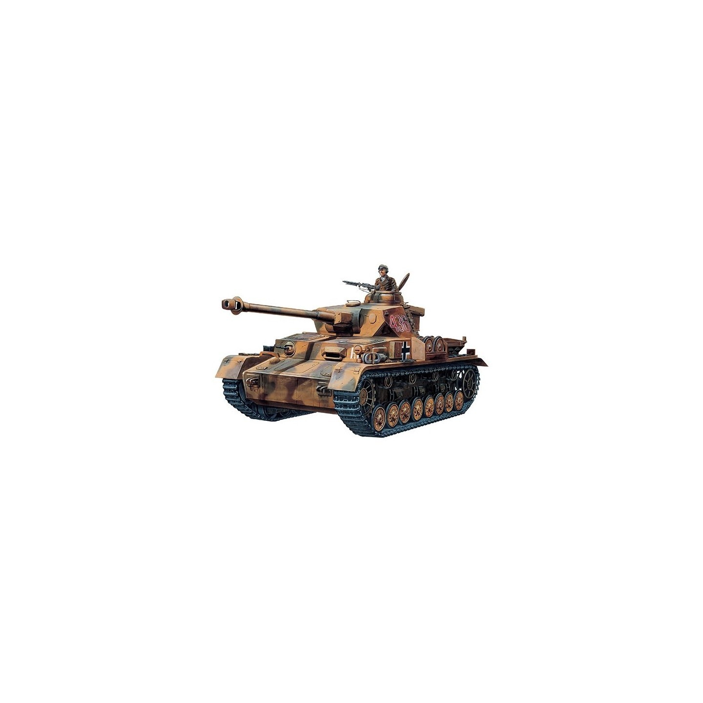 TANQUE PANZER  IV H/J ACADEMY 13234 ESCALA 1/35