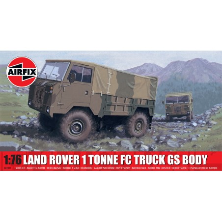 LAND ROVER 1 TONE FC AIRFIX A02331 ESCALA 1/76