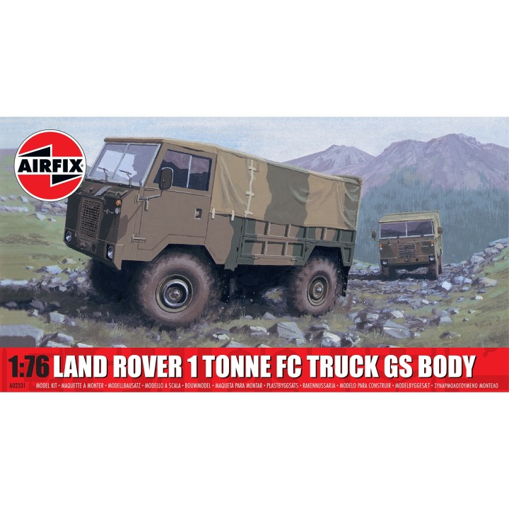 LAND ROVER 1 TONE FC AIRFIX A02331 ESCALA 1/76