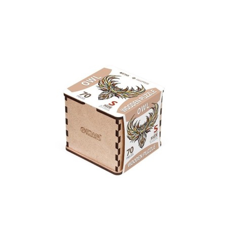 PUZZLE DE MADERA BUHO S