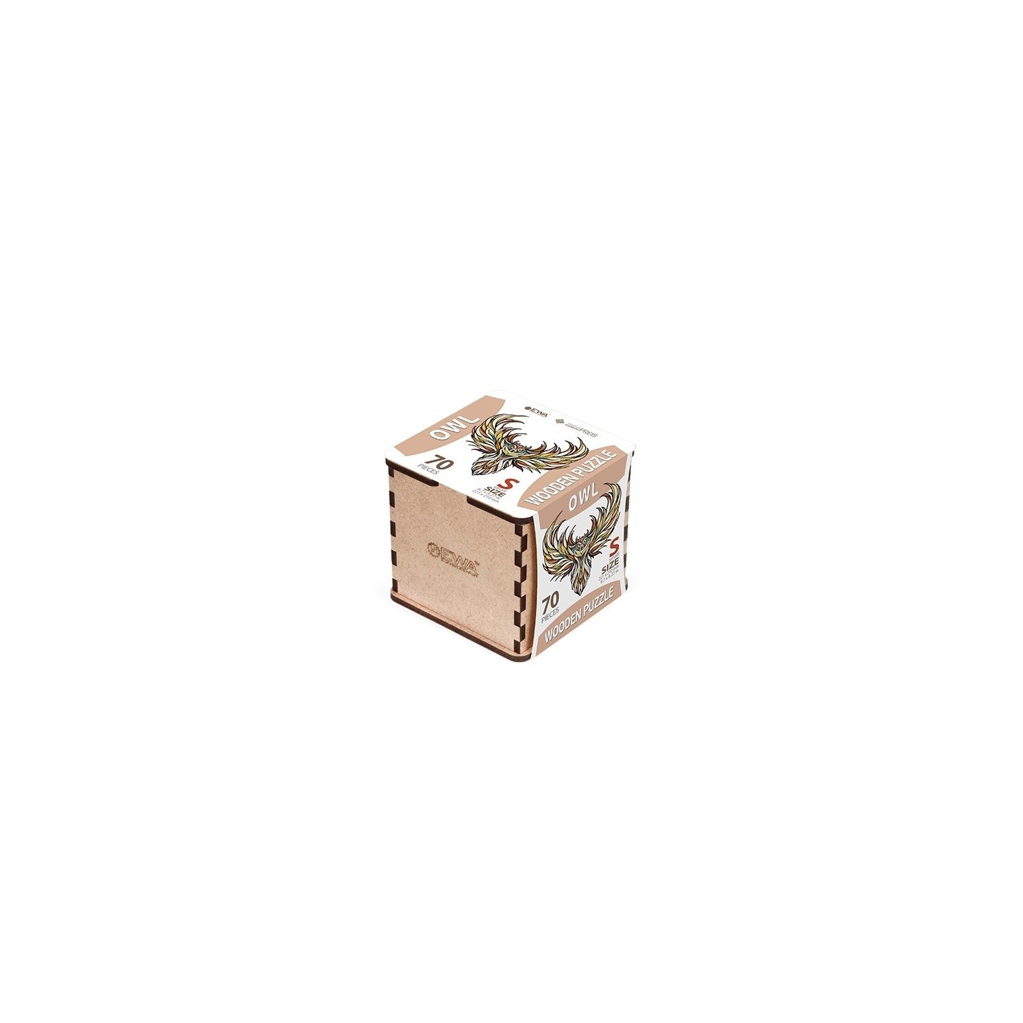 PUZZLE DE MADERA BUHO S