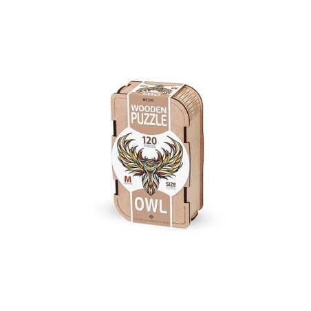 PUZZLE DE MADERA BUHO M