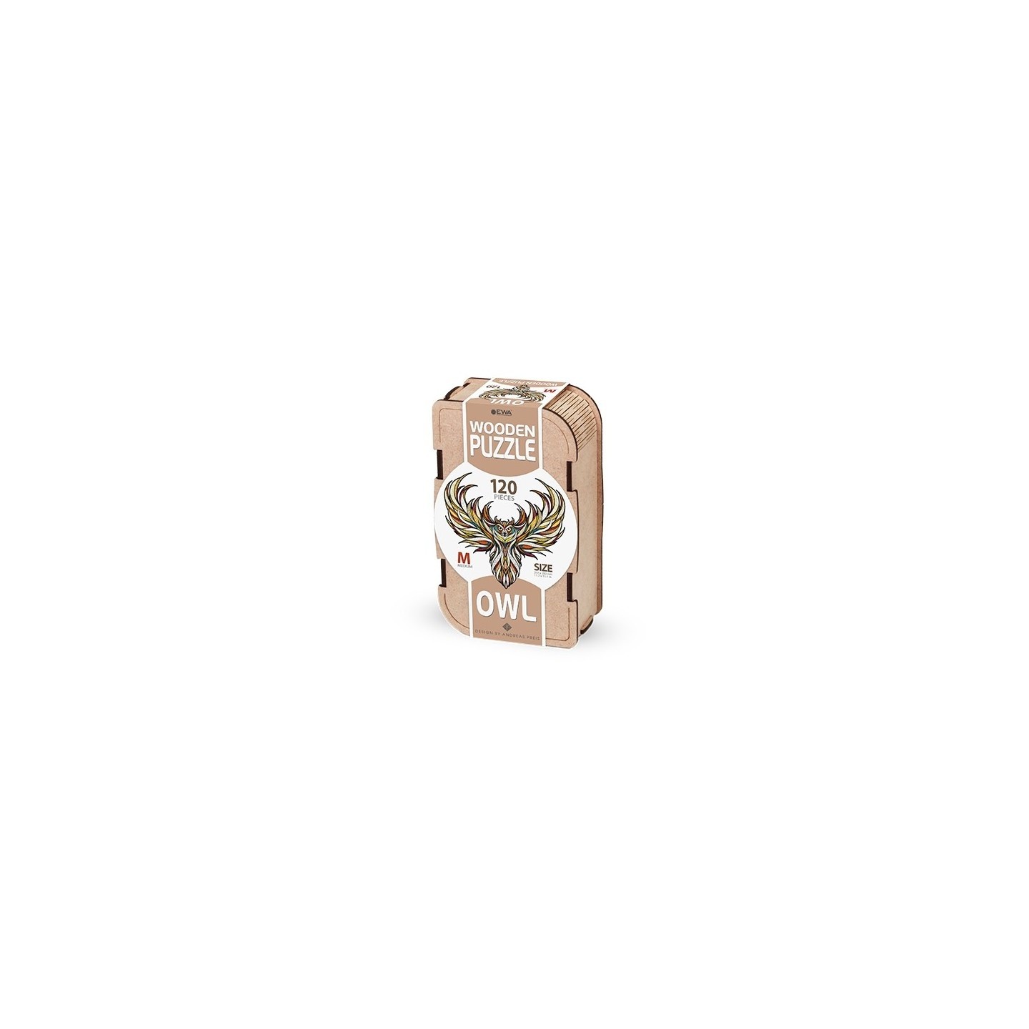 PUZZLE DE MADERA BUHO M
