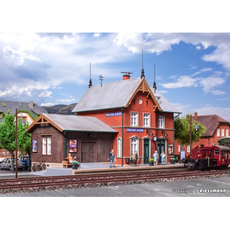 ESTACION DE TREN REICHELSHEIM KIBRI 39492 ESCALA H0