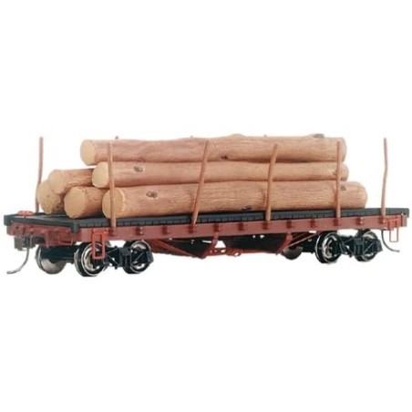 VAGON CON TRONCOS BACHMANN 18332 ESCALA H0