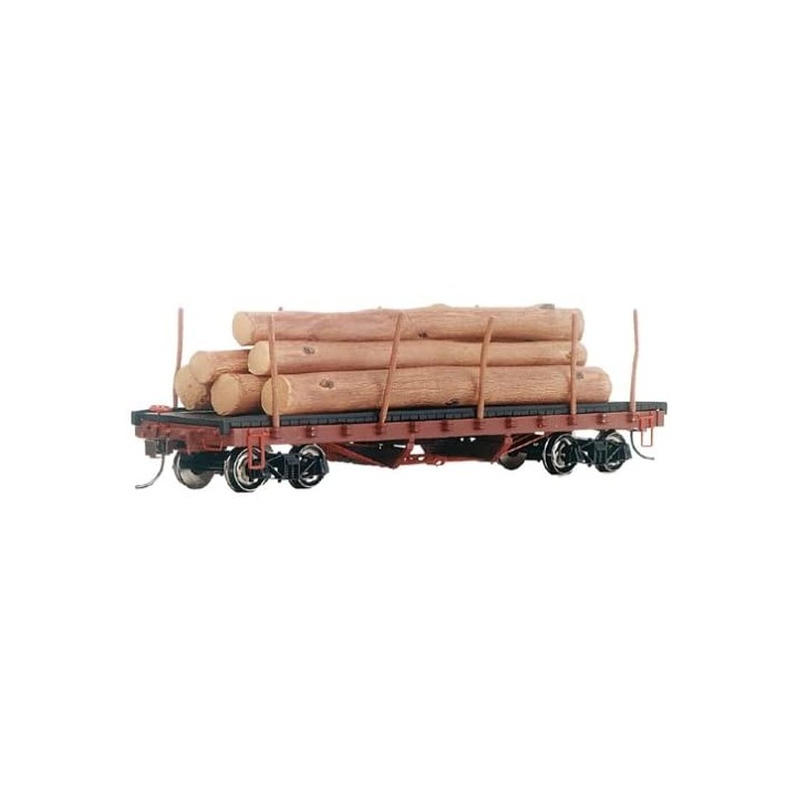 VAGON CON TRONCOS BACHMANN 18332 ESCALA H0
