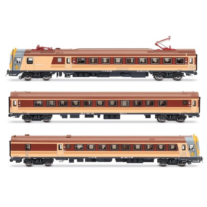 AUTOMOTOR ELECTRICO 444-500 RENFE DECORACION \"ESTRELLA\" ANALOGICO ARNOLD HN2617 ESCALA N