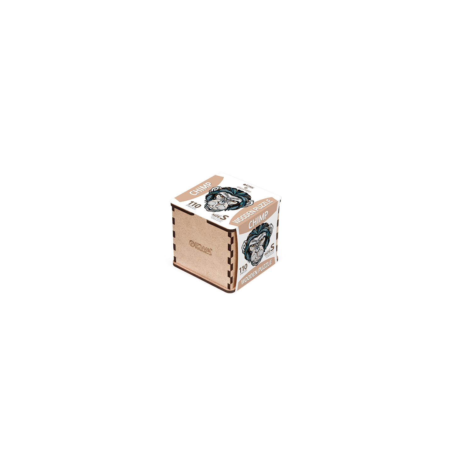 PUZZLE DE MADERA CHIMPANCE S