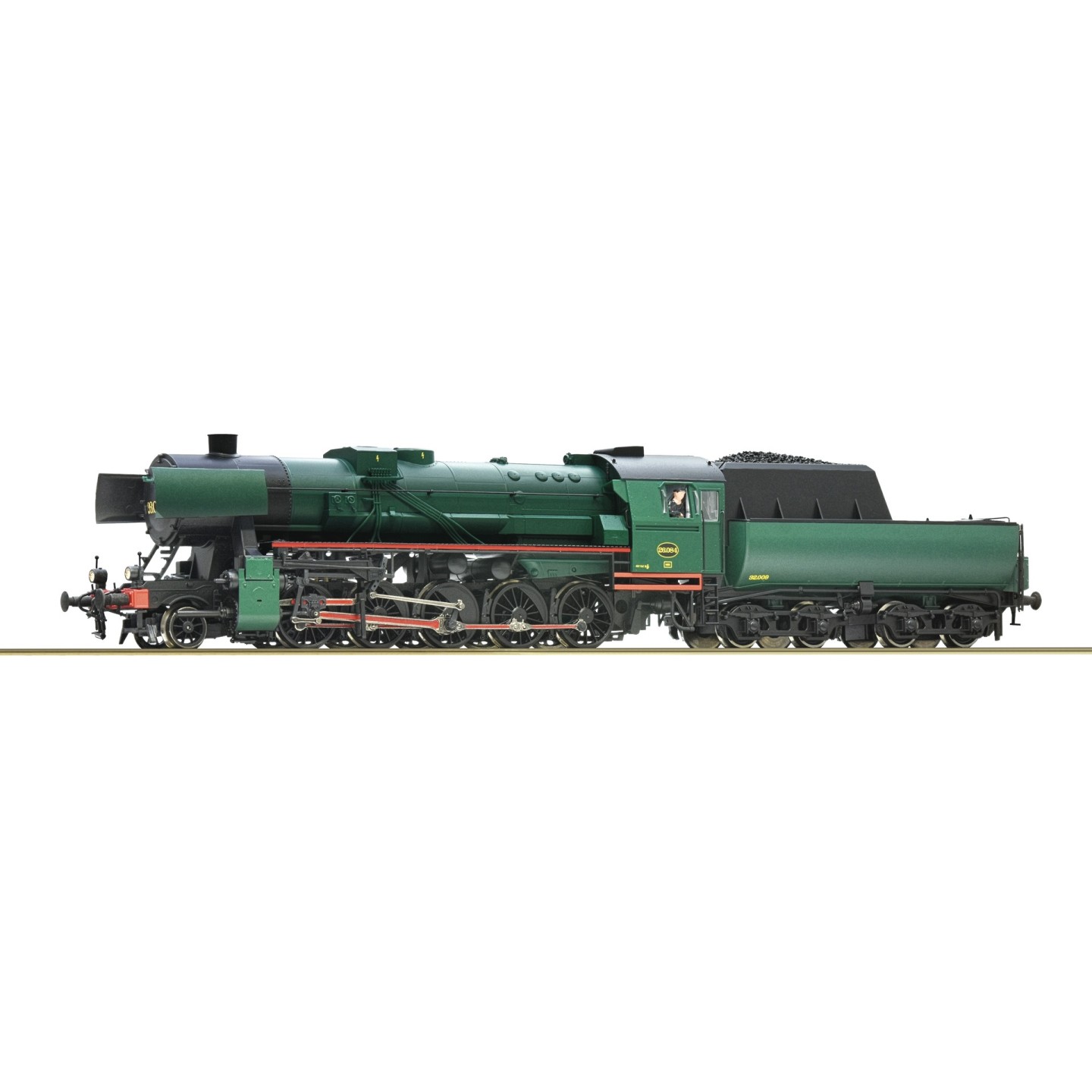 LOCOMOTORA DE VAPOR 26.084 SNCB" ANALOGICA ROCO 70043 ESCALA H0"