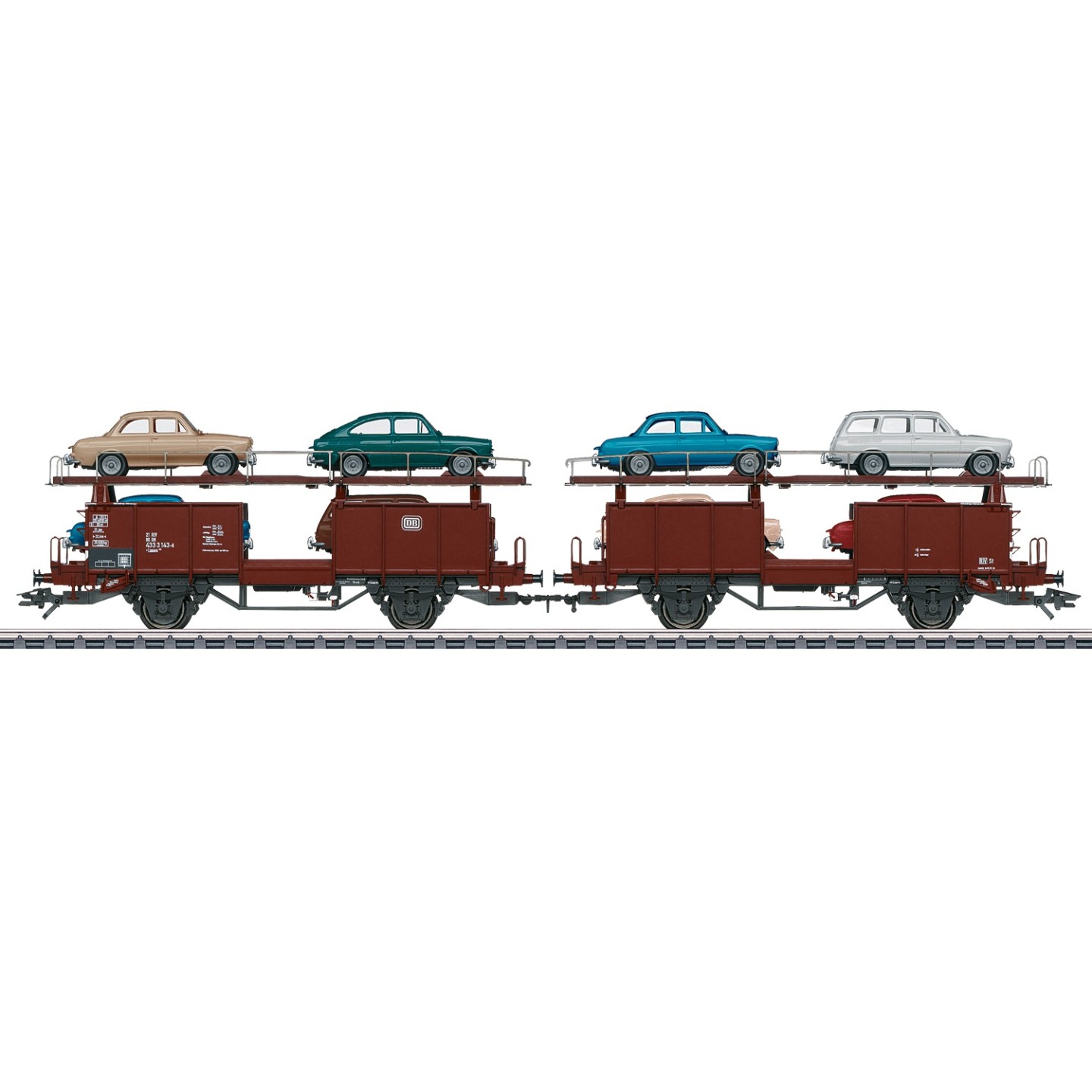 VAGON PORTACOCHES DB MARKLIN 46129 ESCALA H0