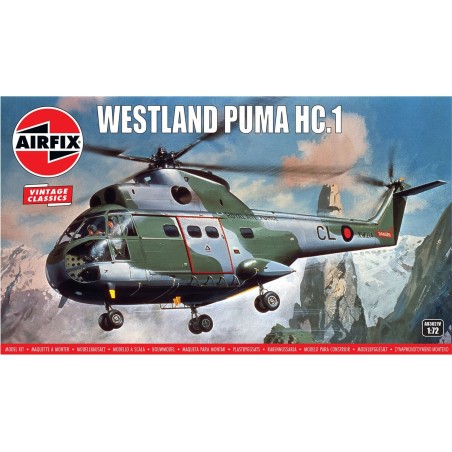 HELICOPTERO WESTLAND PUMA HC.1 AIRFIX A03021V ESCALA 1/72