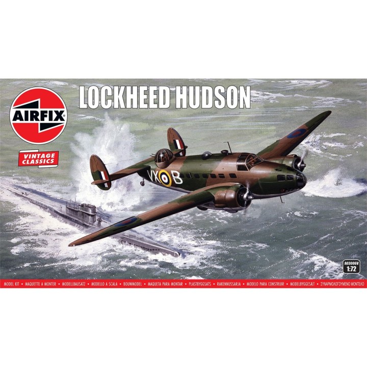 BOMBARDERO BRITANICO LOCKHEED HUDSON AIRFIX A03006V ESCALA 1/72