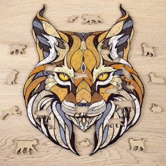 PUZZLE DE MADERA LINCE M