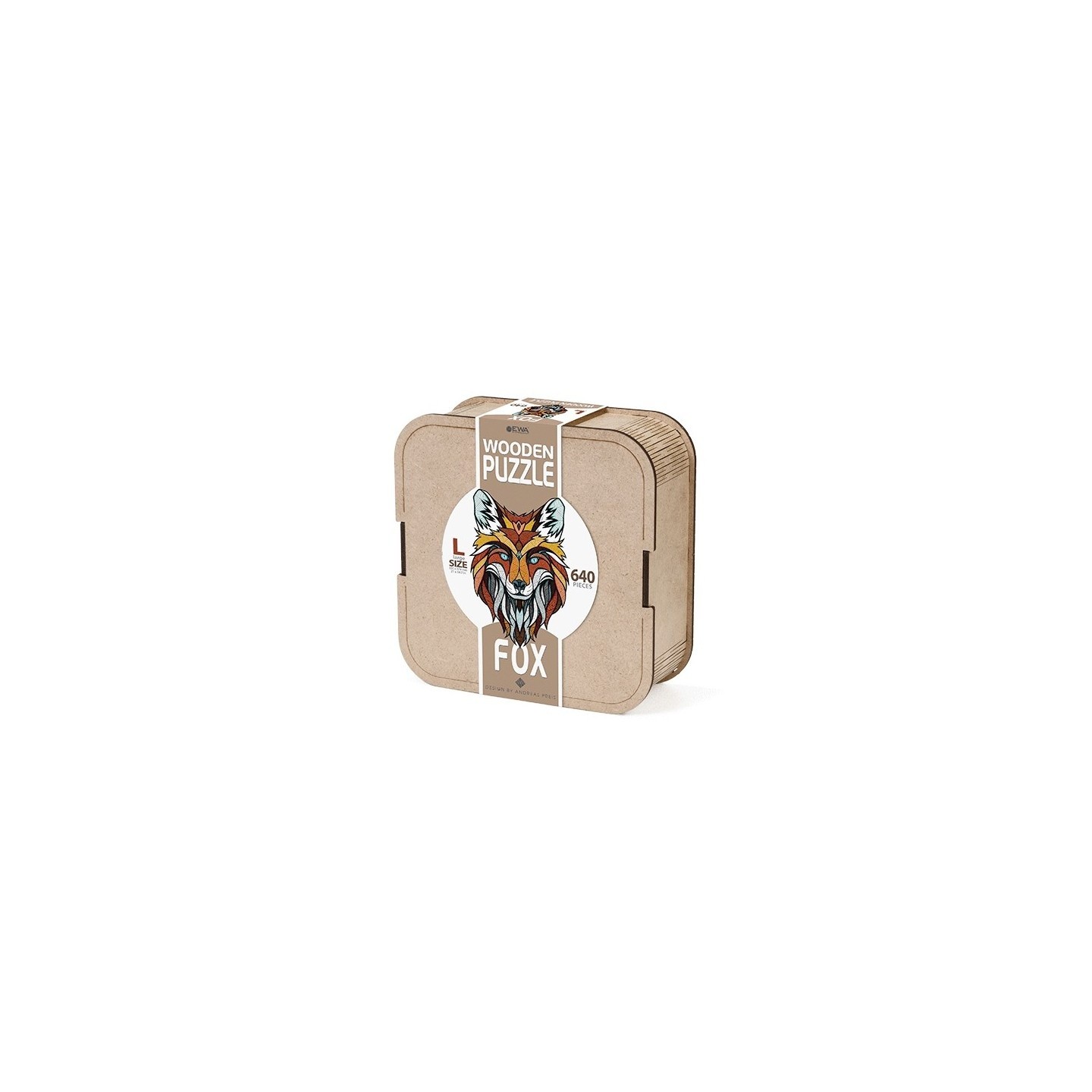 PUZZLE DE MADERA ZORRO L