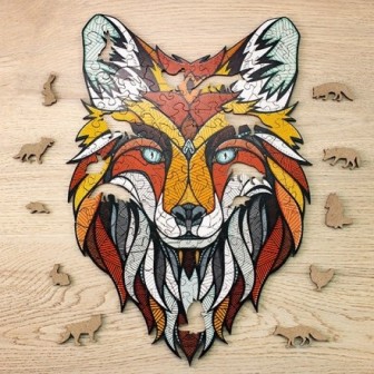 PUZZLE DE MADERA ZORRO L