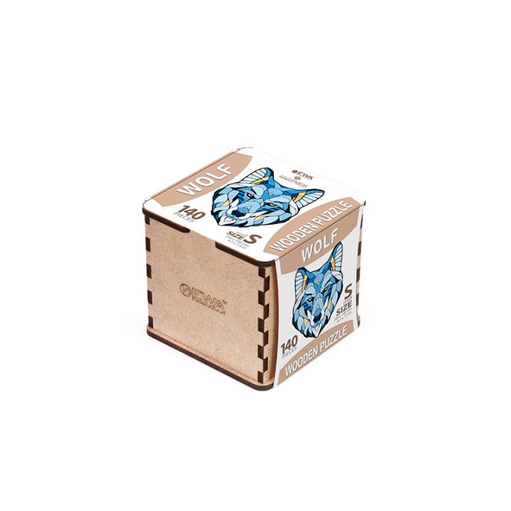 PUZZLE DE MADERA LOBO S